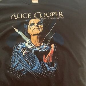 Alice Cooper concert shirt